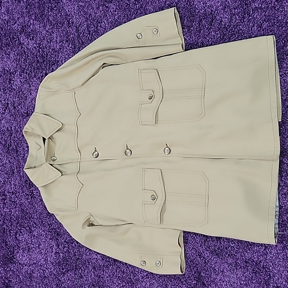 Vintage Montgomery Wards Lined Disco Overcoat